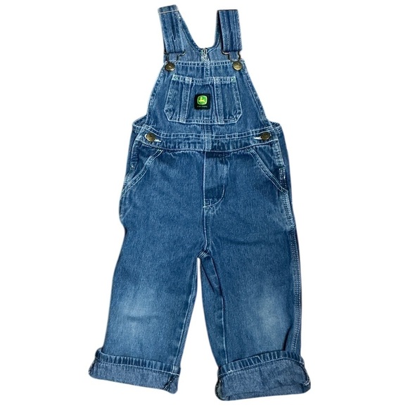John Deere Other - John Deere Kids Blue Denim Overalls